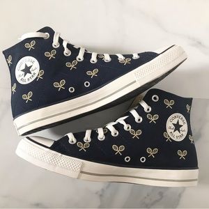 Converse Men's Chuck Taylor All Star High'Clubhouse - Tennis Club' Size 10.5